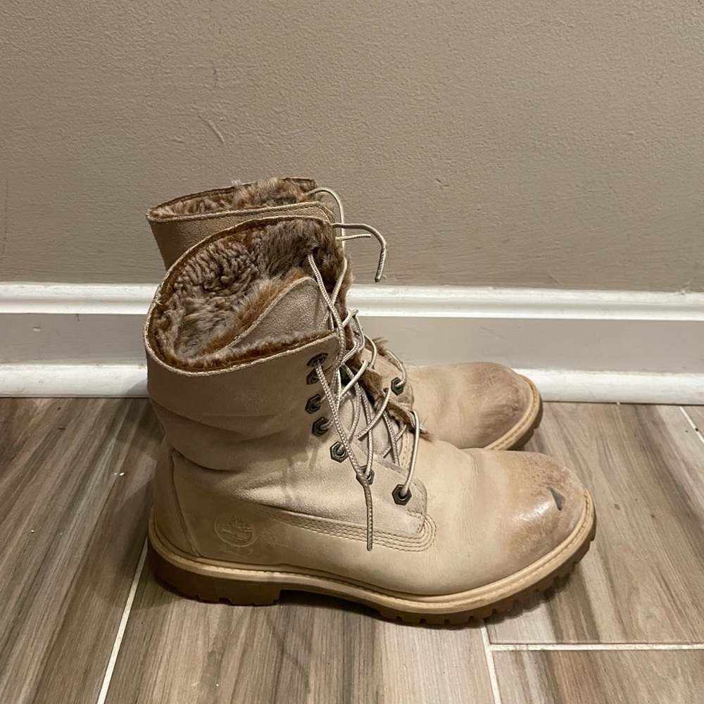Timberland Boots - Women’s | Cream